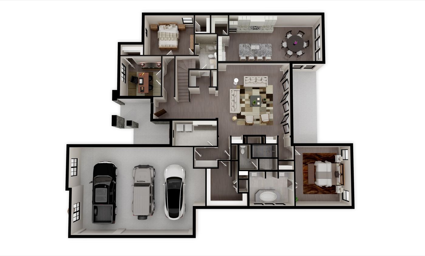 Creekwood first floor plan